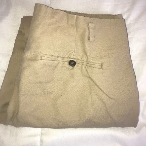Zara Basics Tan Slacks - Picture 4 of 6